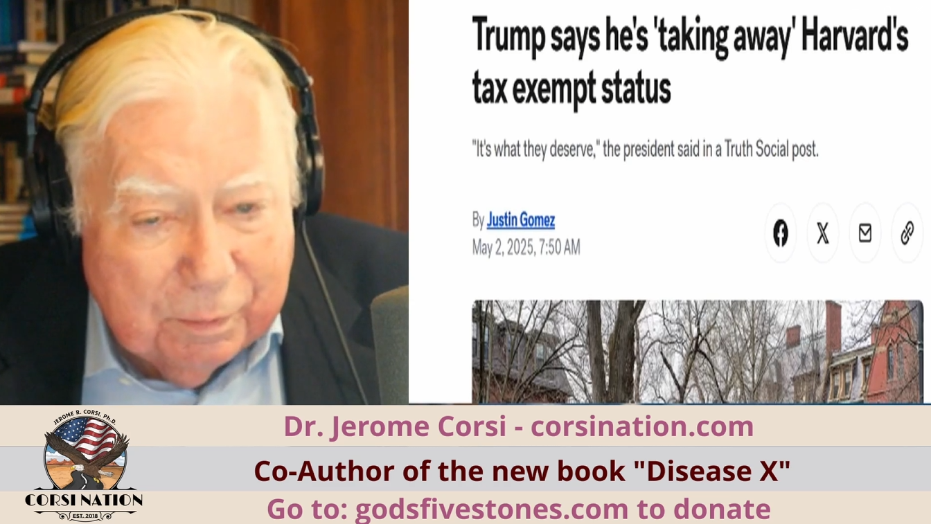 Harvard Tax Exempt Status Revoked