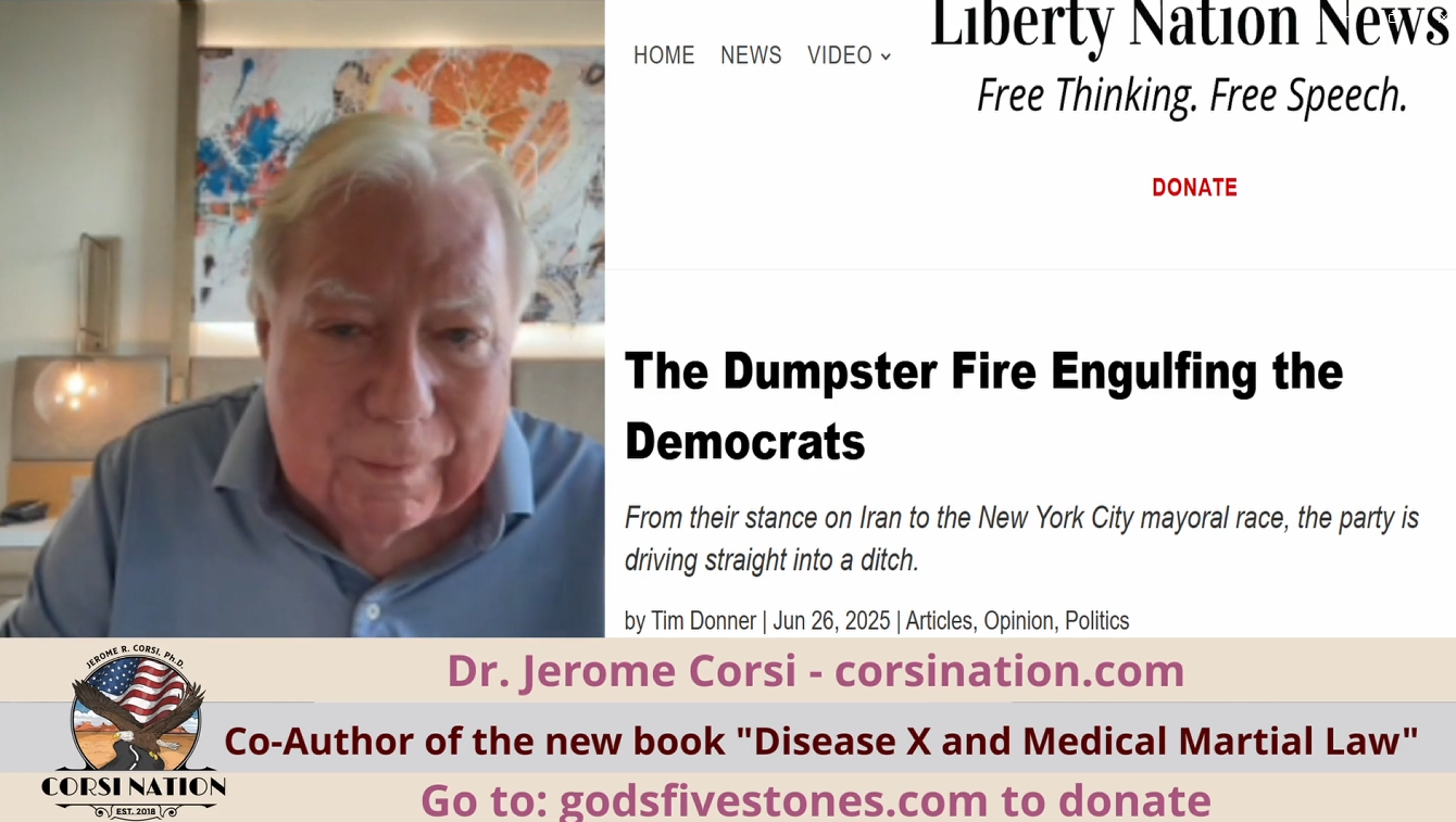 Democrat Big Apple Dumpster Fire
