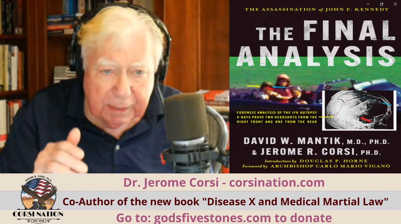 News Update & Dr Corsi's 3 Books