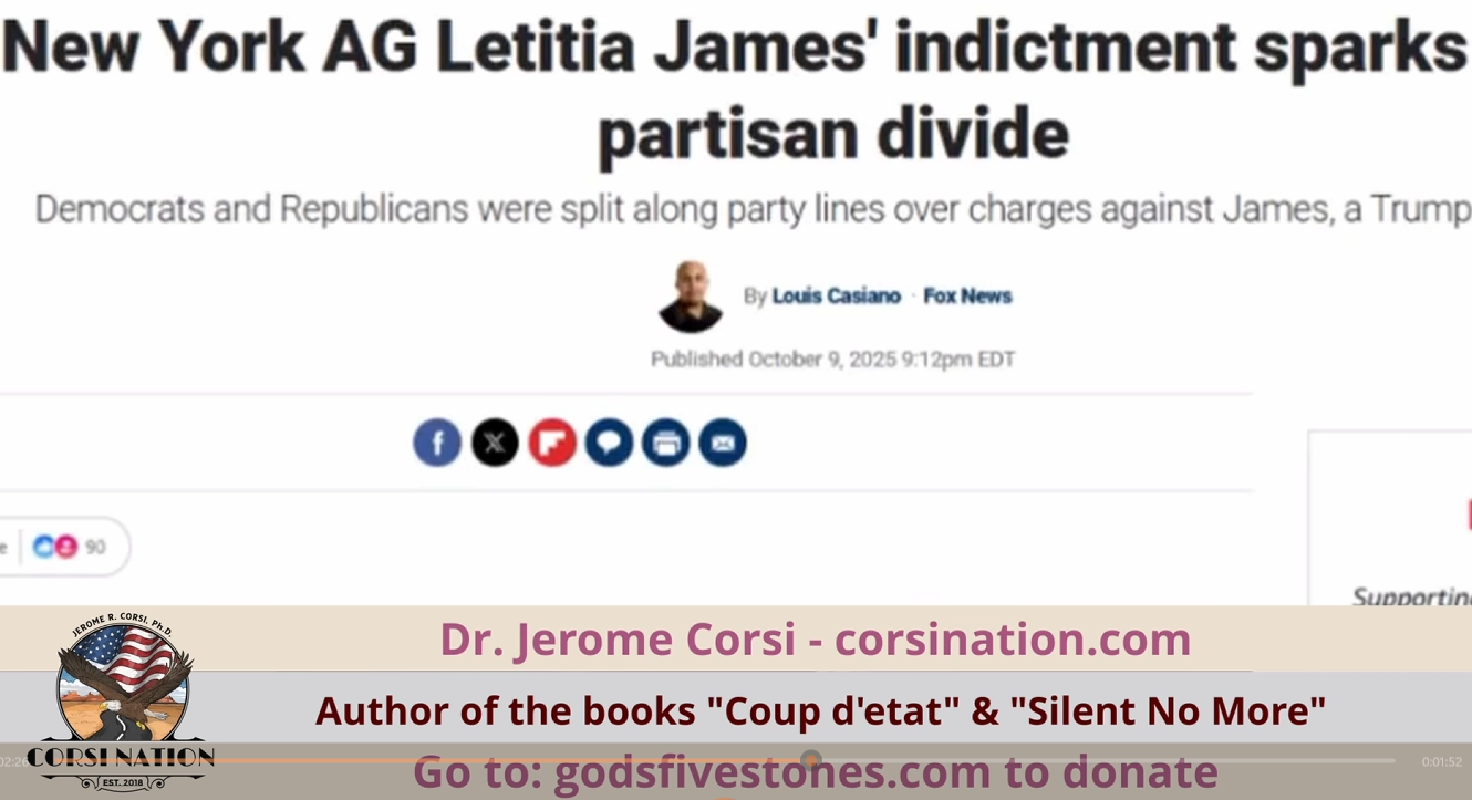 Letitia James Indicted