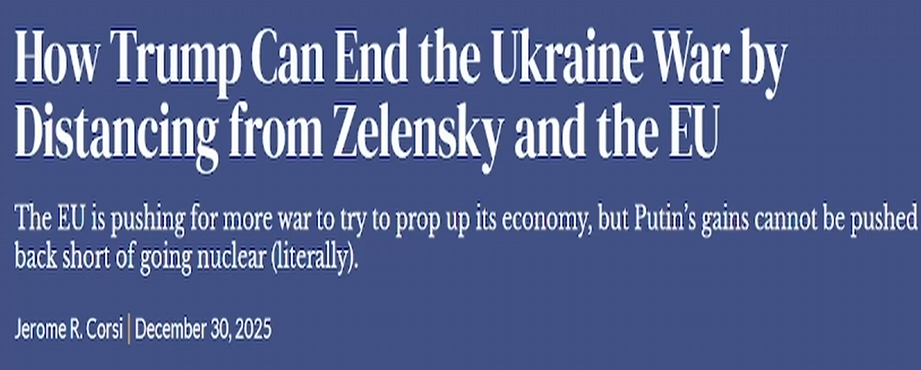 How Trump Can End the Ukraine War